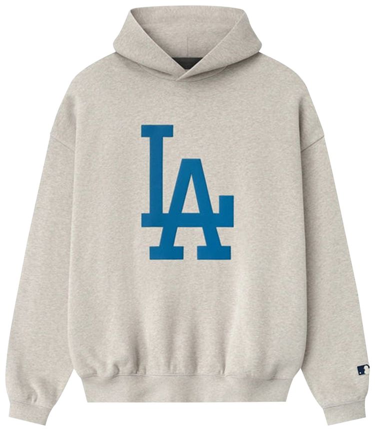 Толстовка Fear of God Essentials Dodgers Sport Hoodie, серый