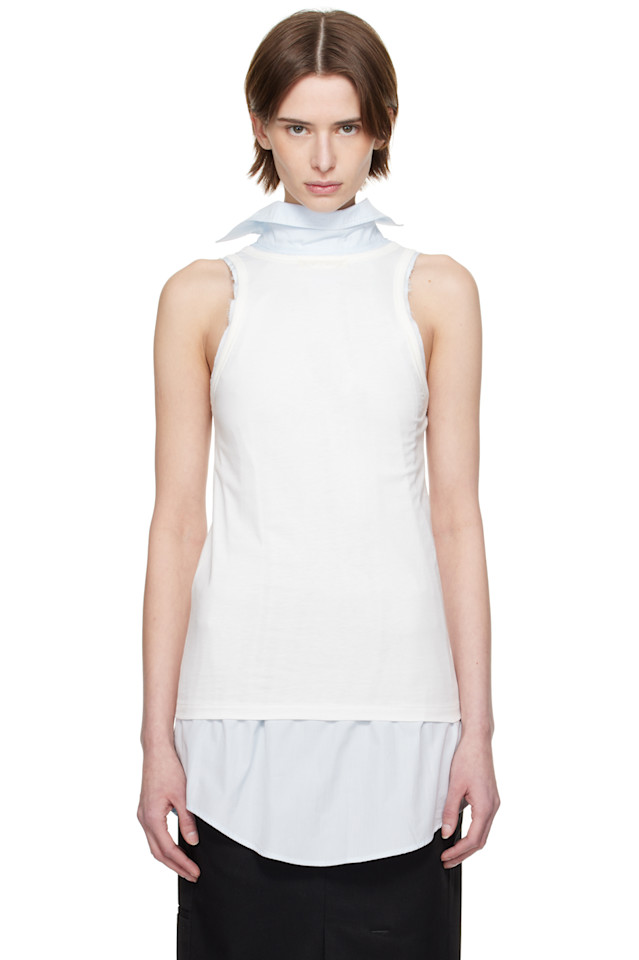 

Блуза с запахом спереди Maison Margiela, мультиколор
