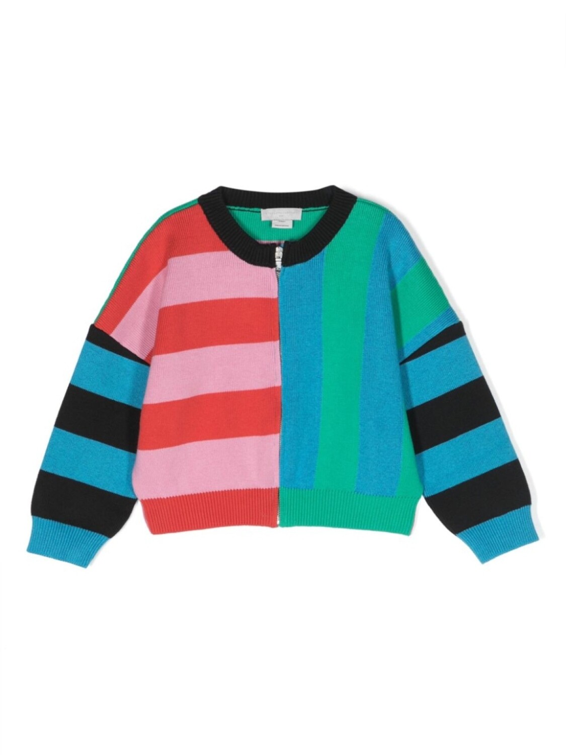 

Stella McCartney Kids кардиган на молнии, розовый