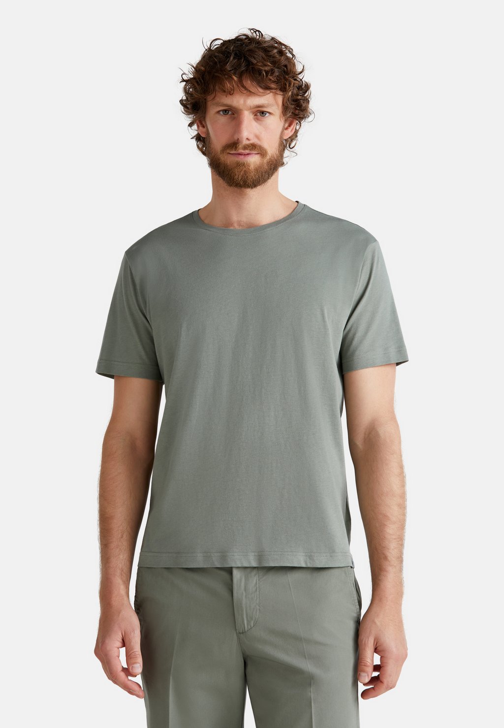 

Базовая футболка IN LIGHTWEIGHT United Colors of Benetton, зеленый