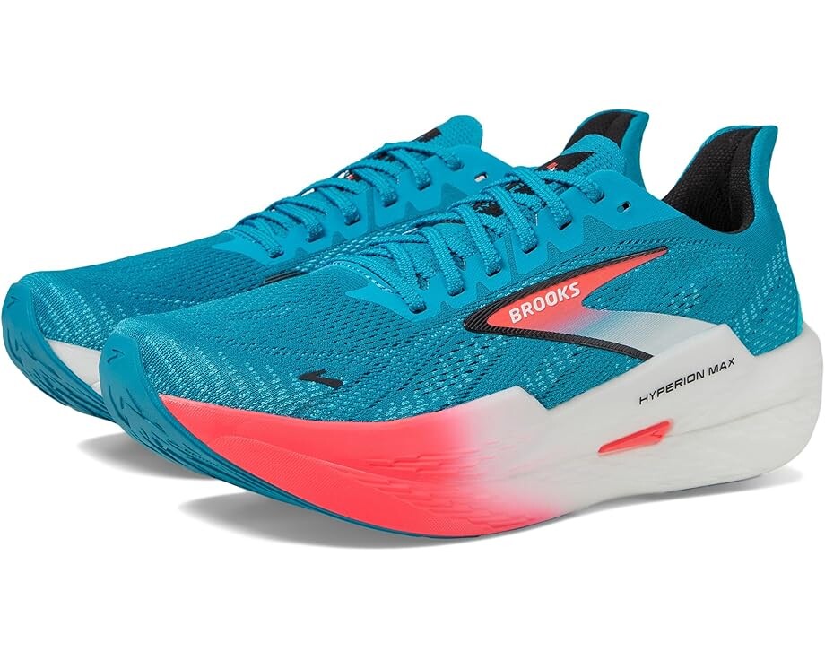

Кроссовки Brooks Hyperion Max 2, цвет Crystal Seas/Diva Pink/Black