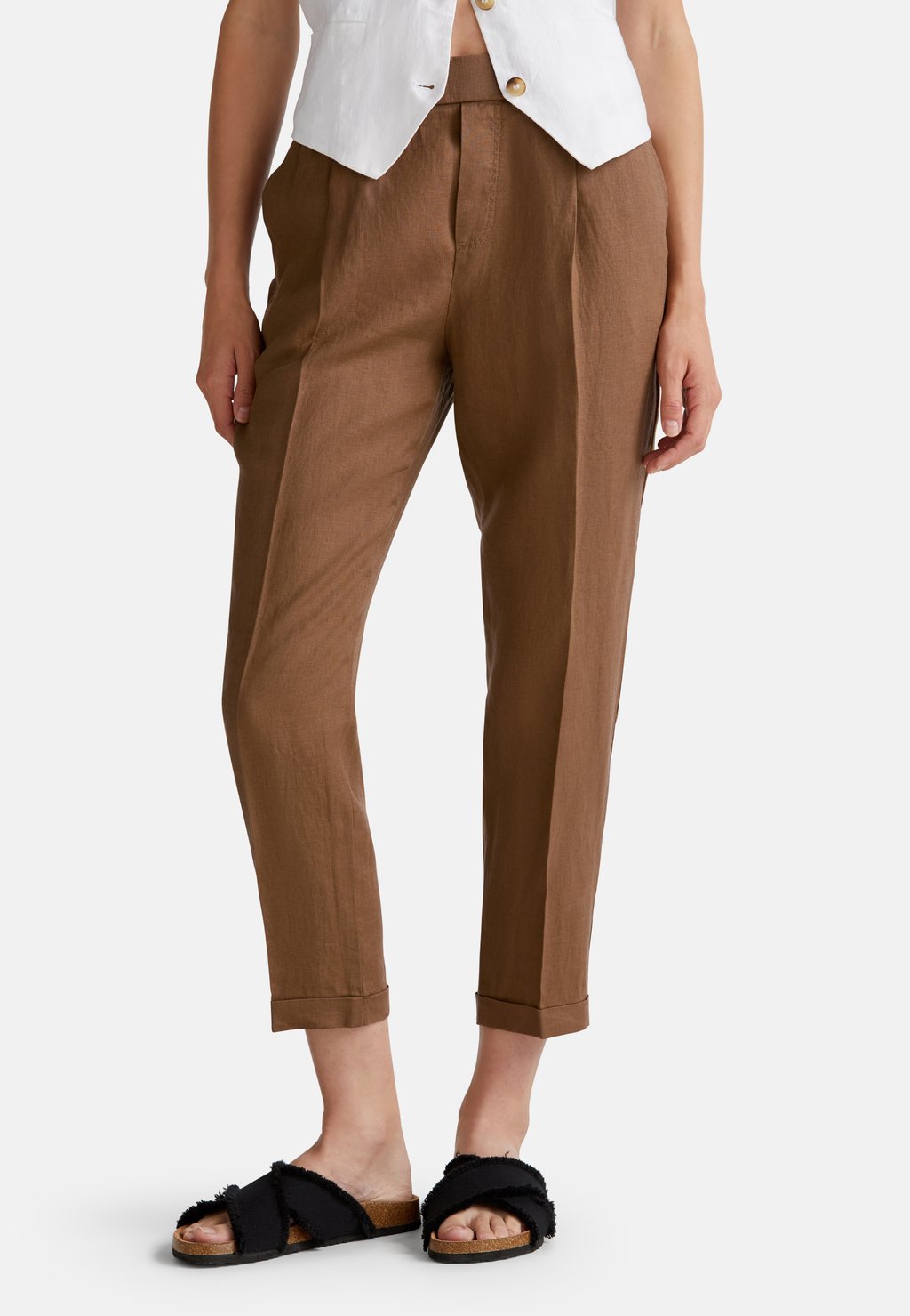 

Брюки REGULAR FIT United Colors of Benetton, коричневый