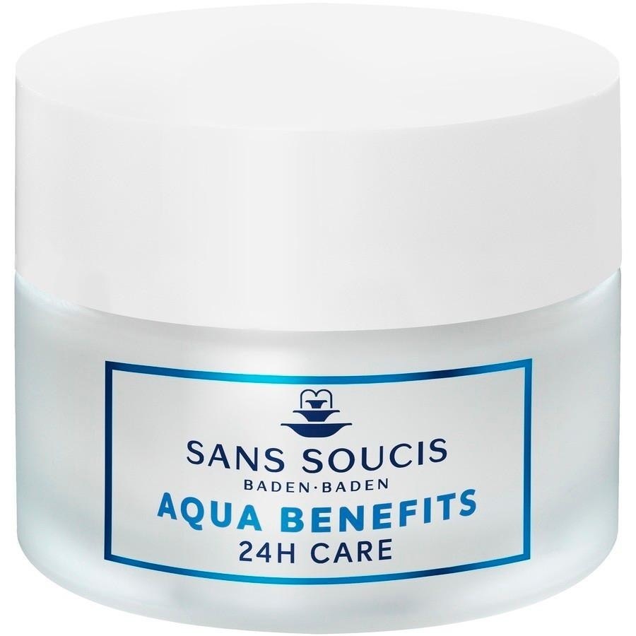

Крем для лица moisture aqua benefits 24h pflege Sans Soucis, объем 50 мл