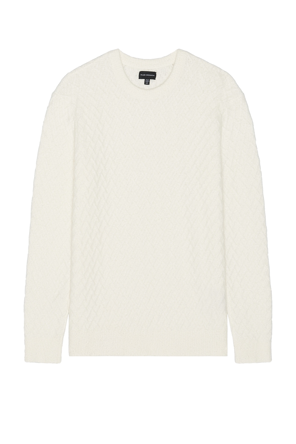 

Свитер «Полубриллиант» в стиле букле от Club Monaco, ivory marshmallow