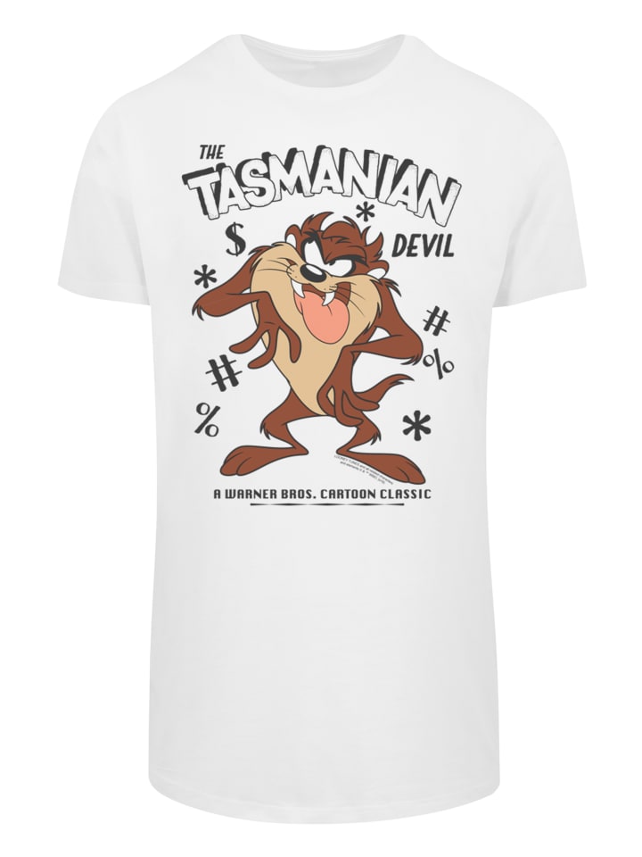 

Футболка F4NT4STIC Looney Tunes Vintage Tasmanian Devil, белый