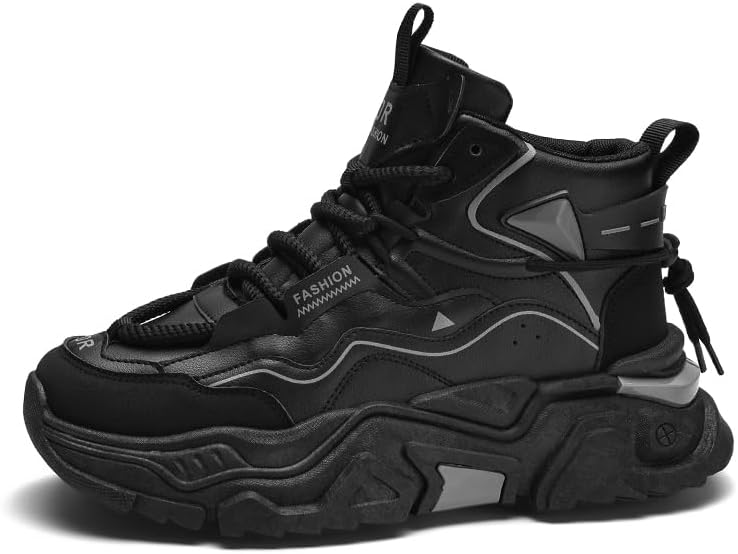 

PILLUREN Bold High - лучшие кроссовки: модные и функциональные, Black Out