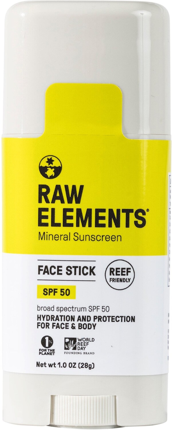 

Минеральный солнцезащитный стик SPF 50 Raw Elements