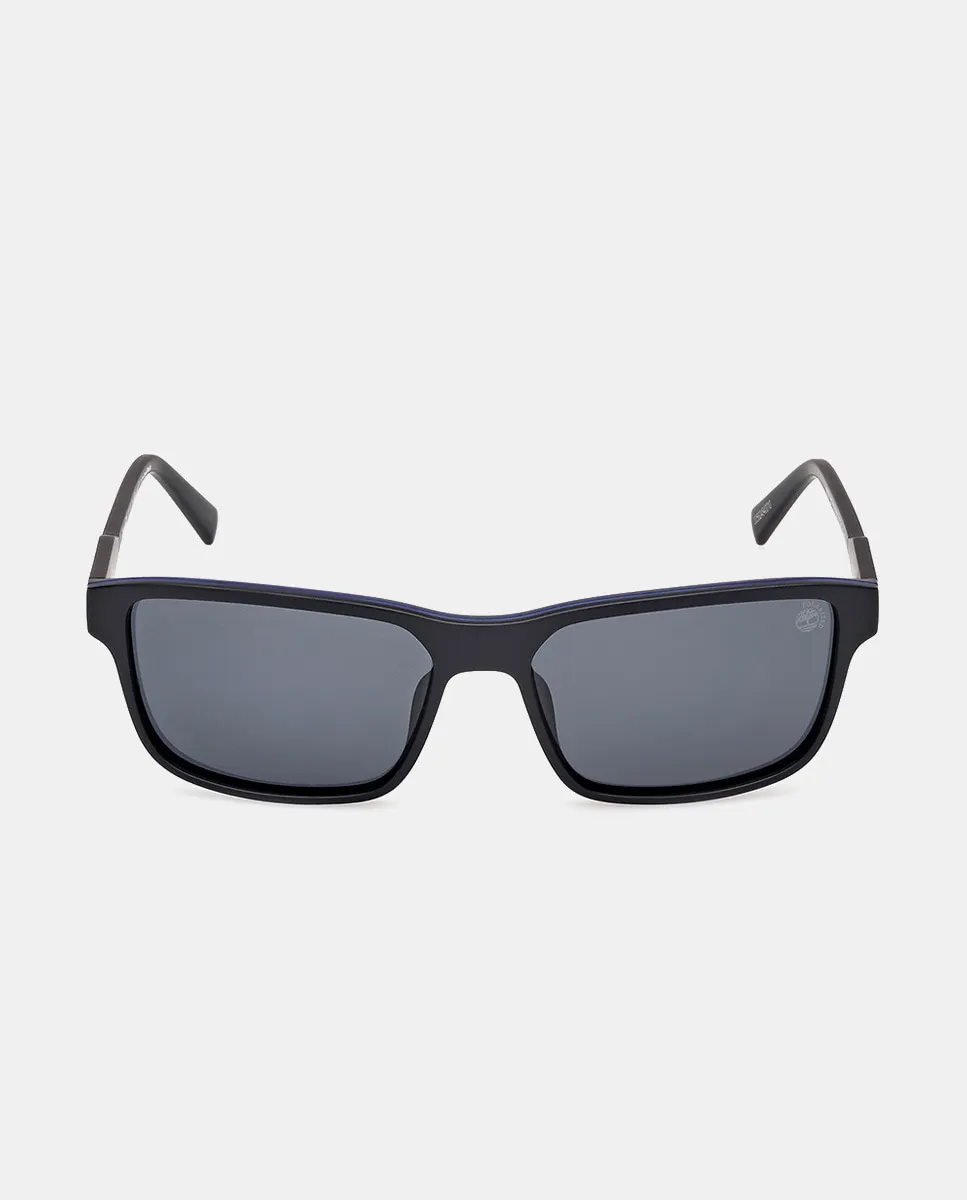 

Мужские прямоугольные солнцезащитные очки с поляризованными линзами Timberland, черный