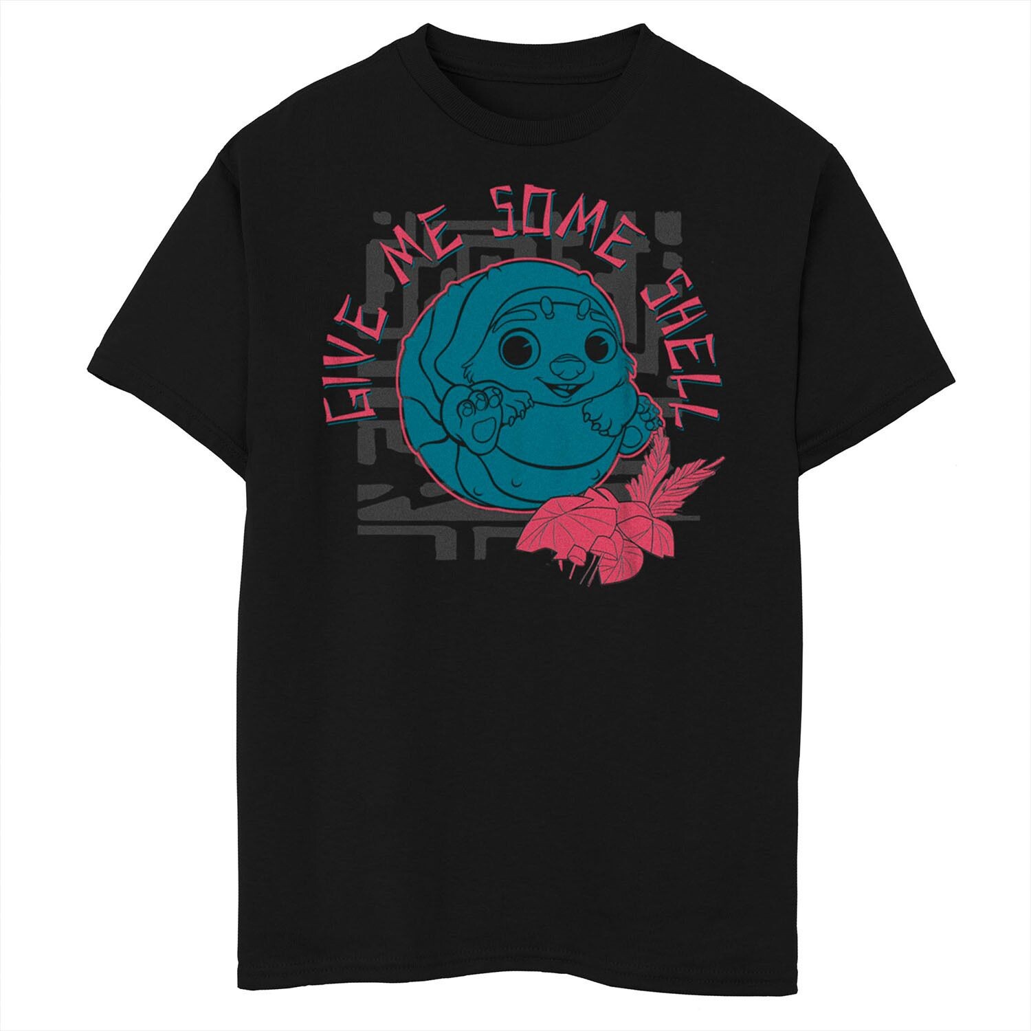 

Футболка тук-тук Disney's Raya And The Last Dragon Boys 8-20 с портретом "Give Me Some Shell" Licensed Character