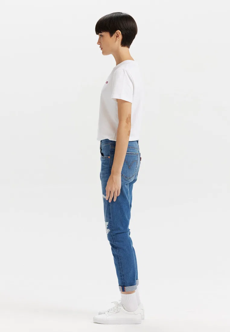 Джинсы женские, зауженные, средняя посадка, Levi’s Levi'S, мультиколор — фото 2
