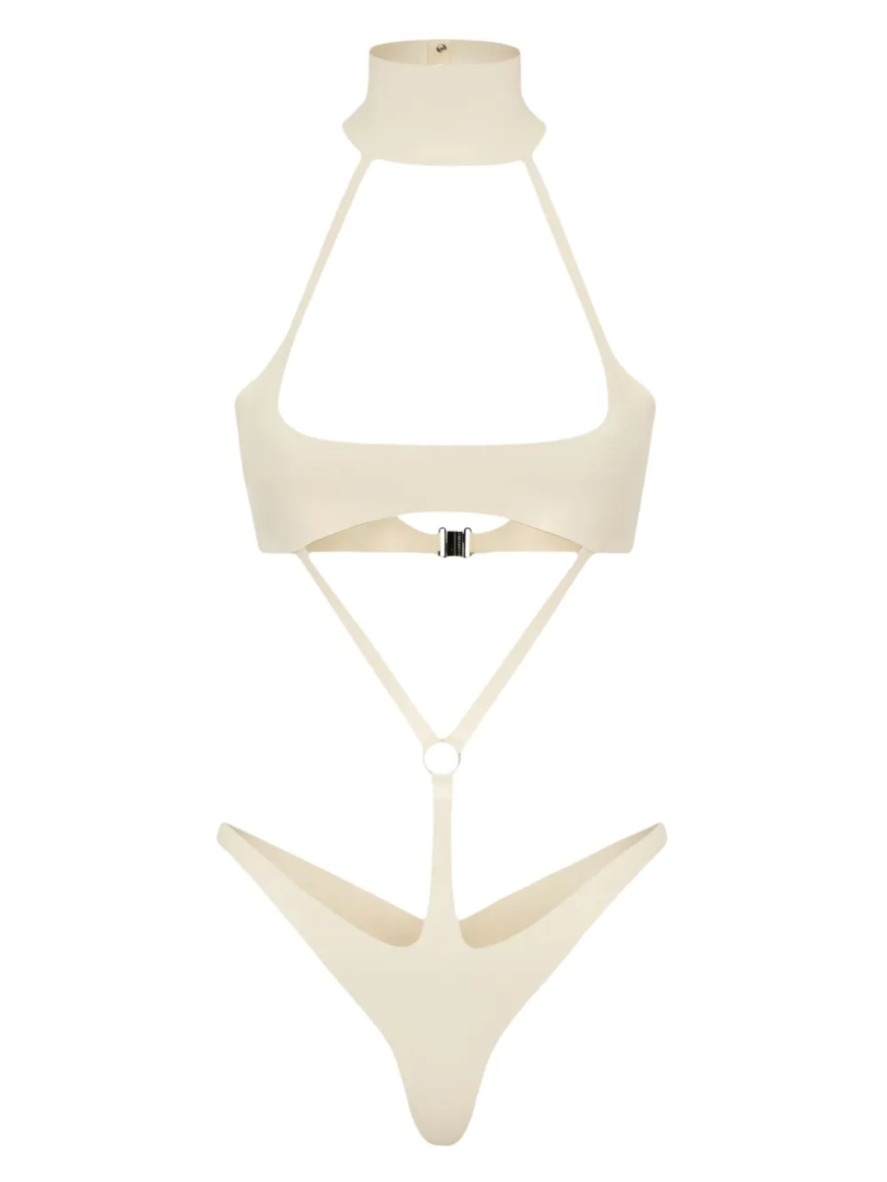 

DSQUARED2 боди Harness Choker, нейтральный