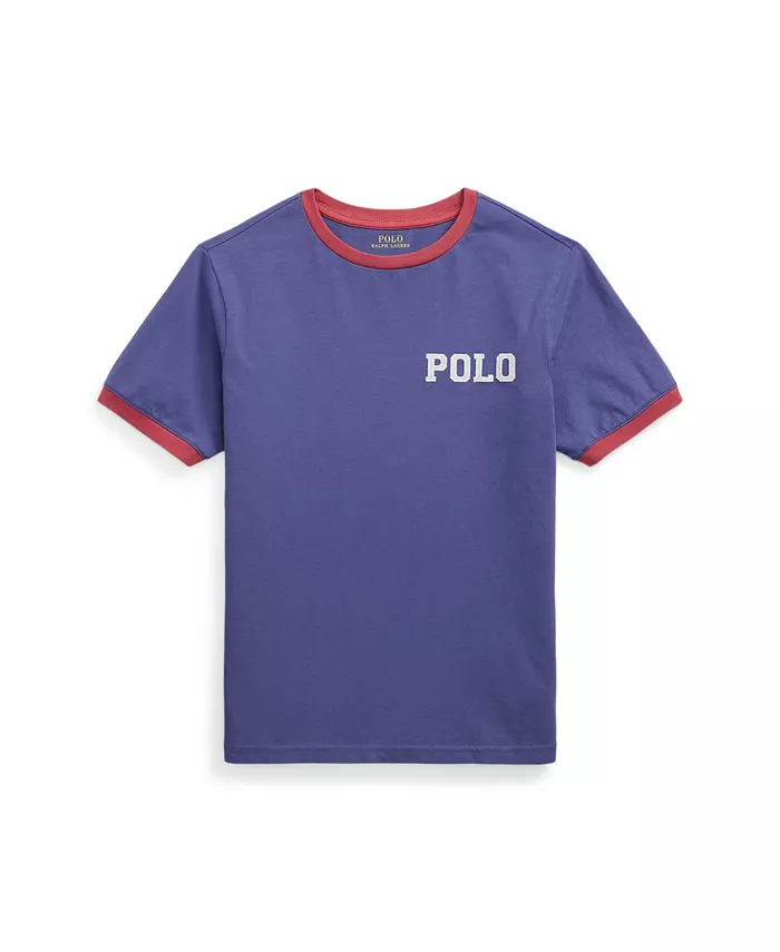 

Футболка с коротким рукавом для мальчиков старшего возраста Polo Ralph Lauren, синий