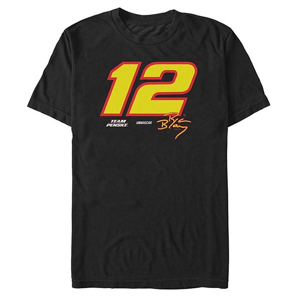 

Футболка Big & Tall Ryan Blaney NASCAR с номером Licensed Character