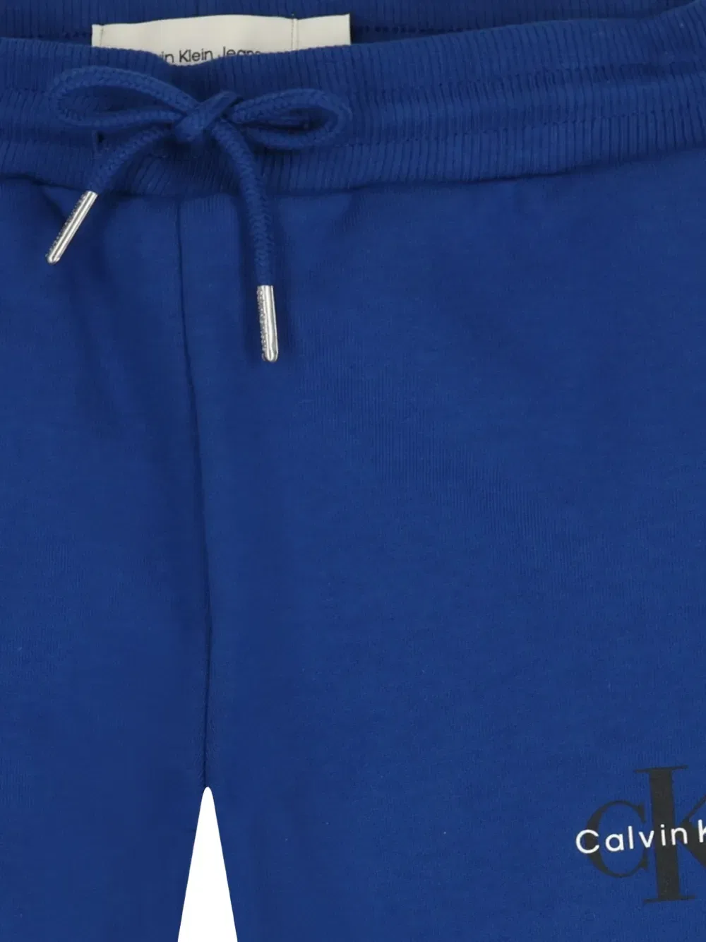 Спортивные штаны на шнуровке Calvin Klein Kids, синий — фото 3