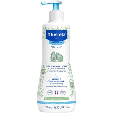 

Нежный очищающий гель для нормальной кожи 500 мл Mustela