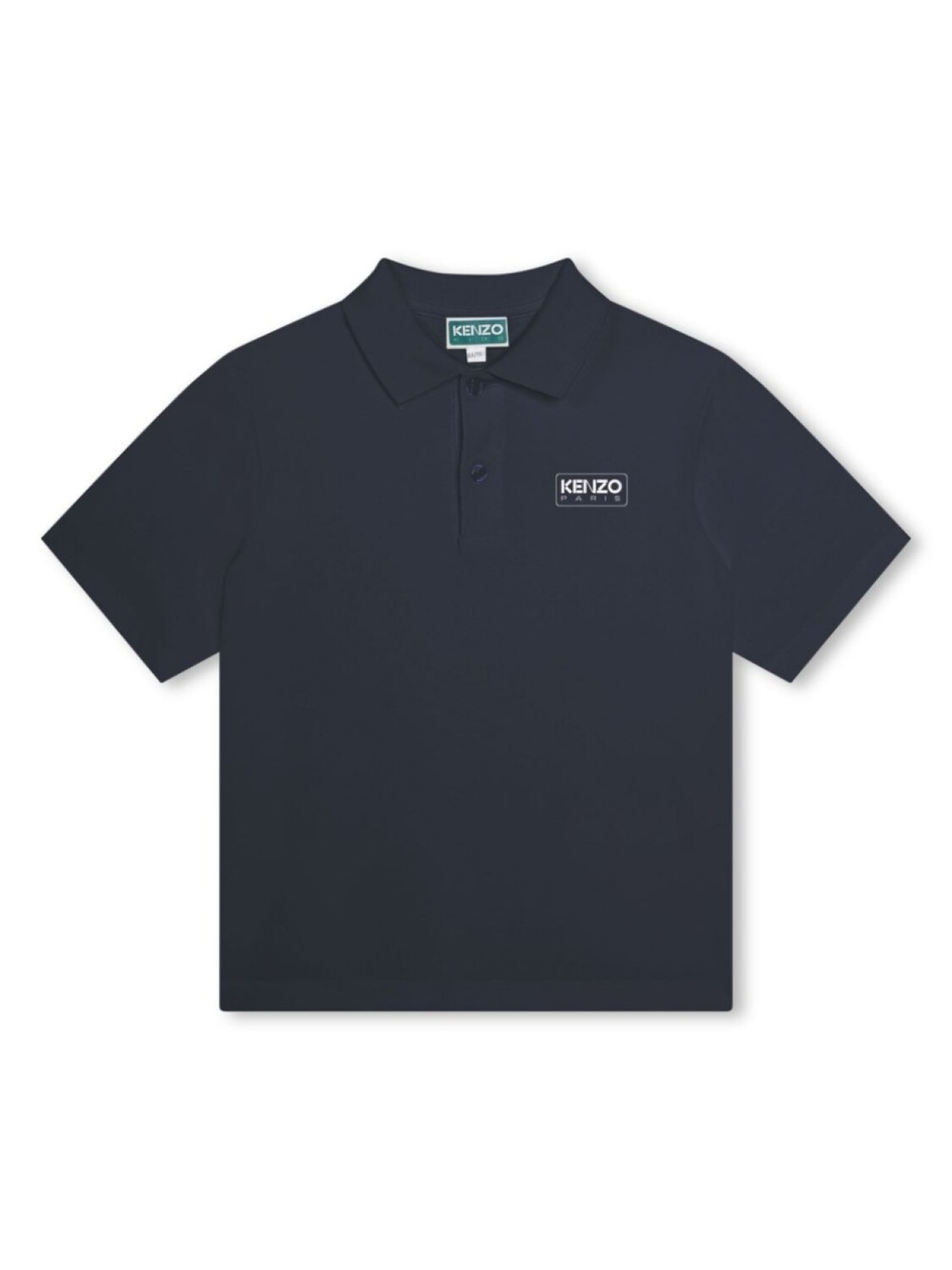 

Kenzo Kids рубашка поло с логотипом, синий