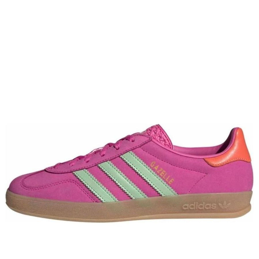 

Кроссовки adidas Gazelle Indoor 'Semi Lucid Fuchsia Green', розовый