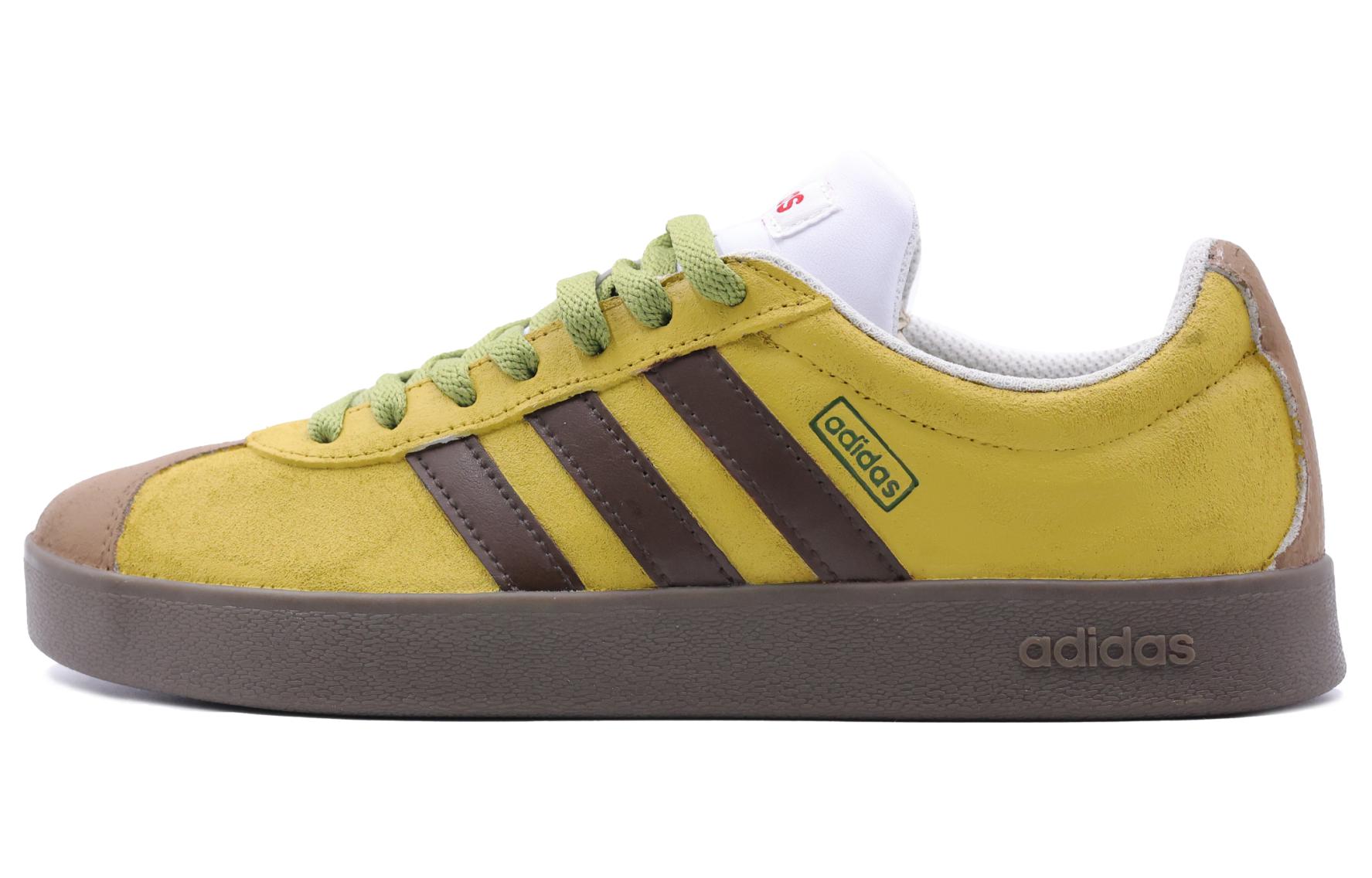 

Кроссовки adidas neo Vl Court Skateboarding Shoes Unisex Low-top Yellow, цвет Orange