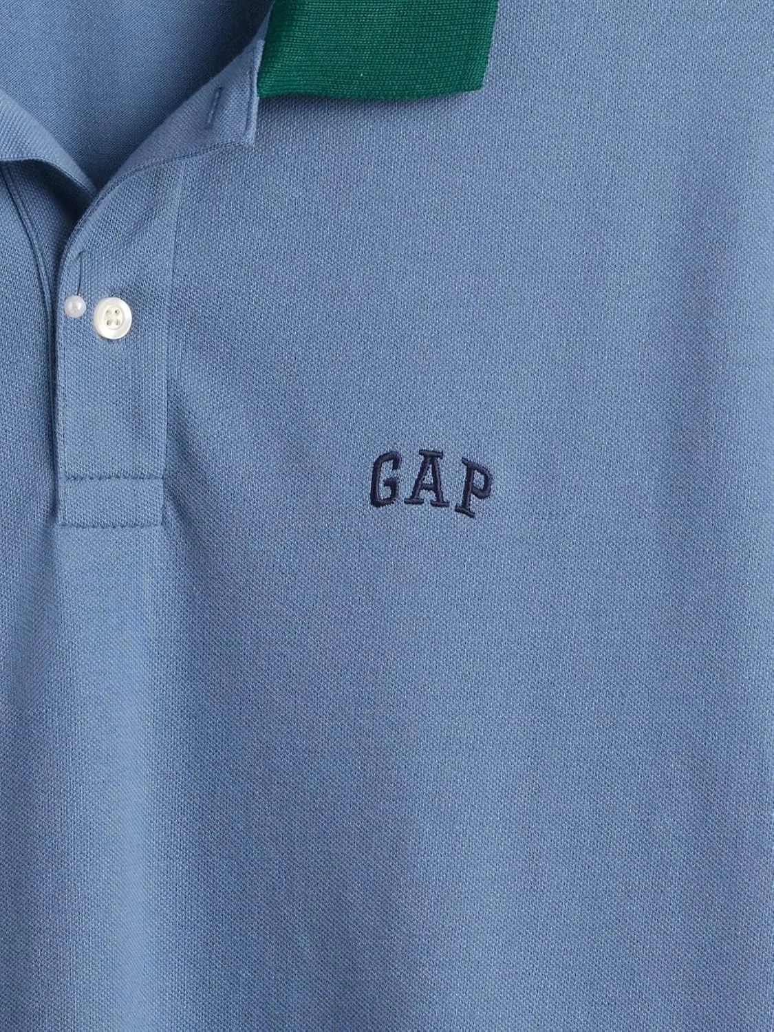 Мужская поло-рубашка Gap с оригинальным логотипом — фото 4