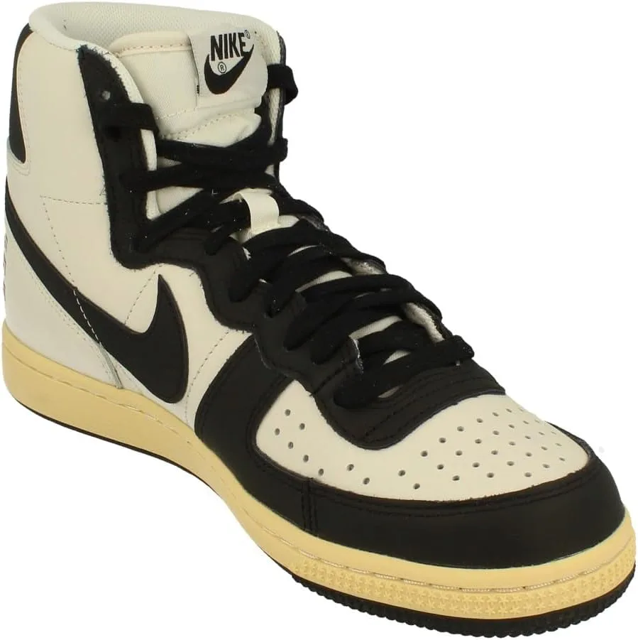 Кроссовки Nike Terminator High PRM для мужчин, модель Fd0394, черный/ванильный — фото 4