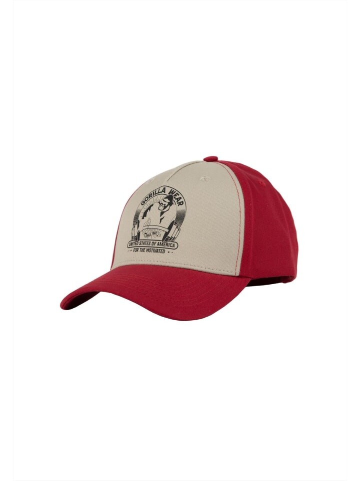 

Бейсболка Gorilla Wear Cap - Buckley - Rot/Beige