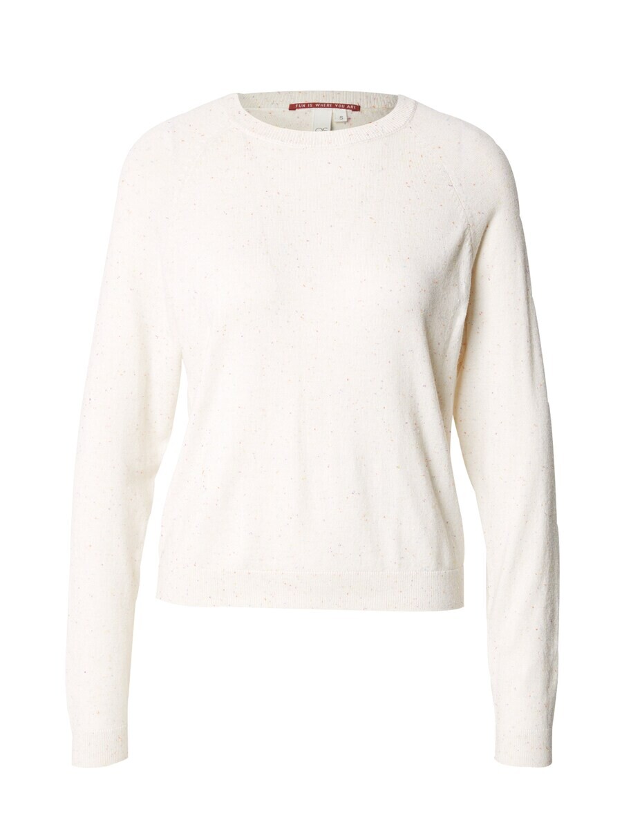 

Тонкий вязаный свитер QS Sweater, белый