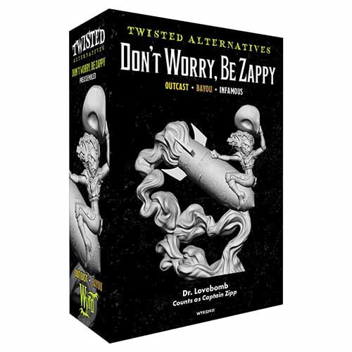 

Миниатюра Wyrd Malifaux 3E: Twisted Alternatives - Don't Worry, Be Zappy