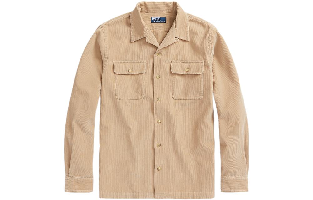 

Polo Ralph Lauren Мужская рубашка коричневого цвета