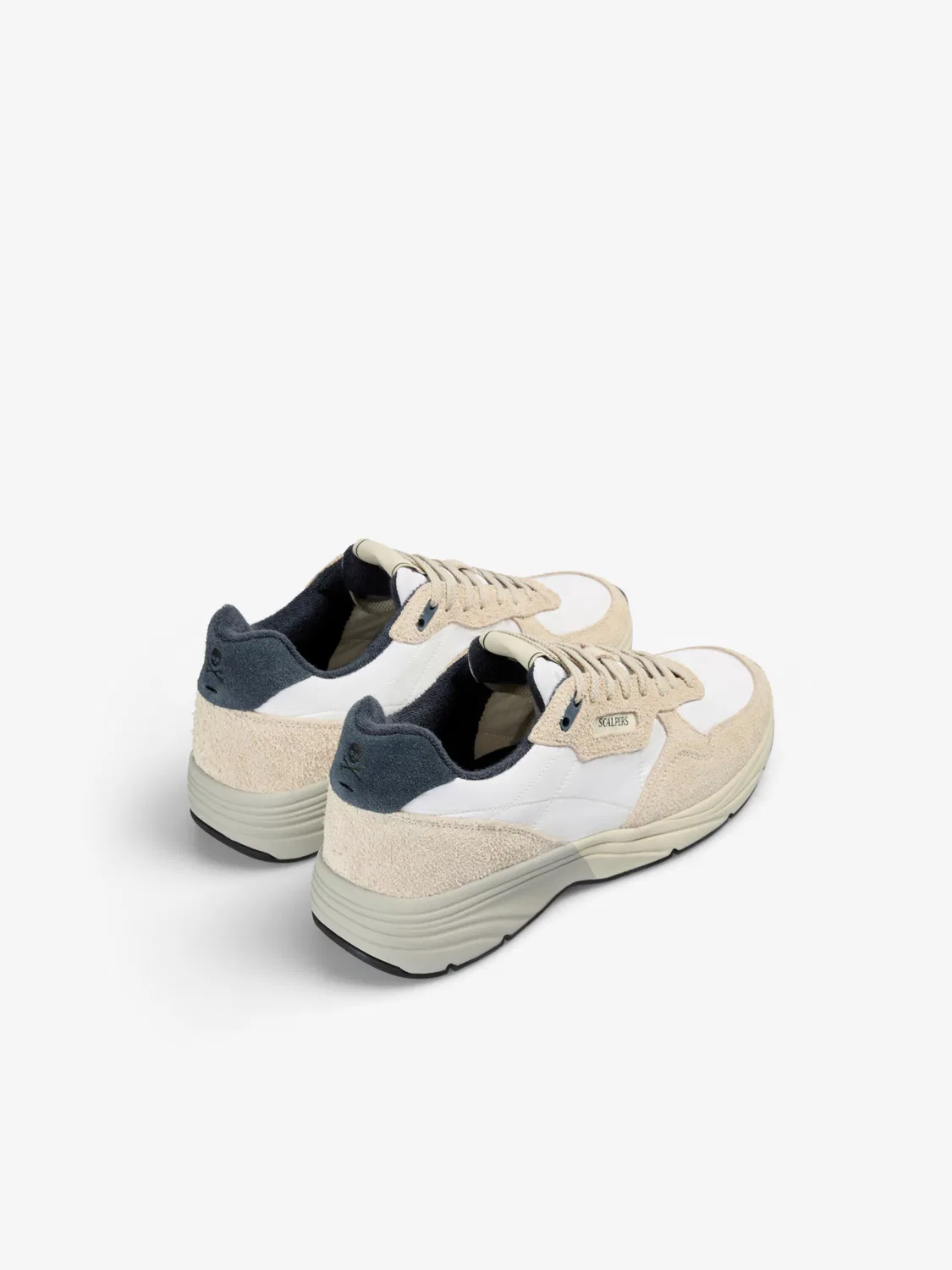 Кроссовки ' ' Scalpers, White/Off White — фото 3
