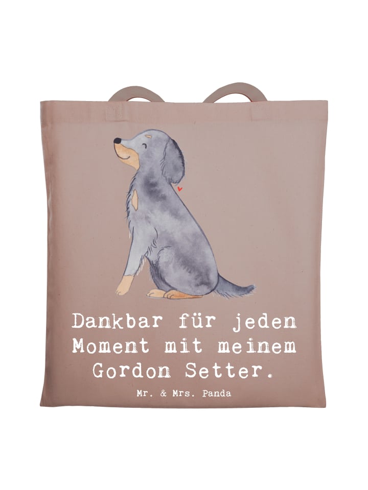 

Mr. & Mrs. Panda Сумка через плечо Gordon Setter Moment с надписью, пастельно-коричневого цвета
