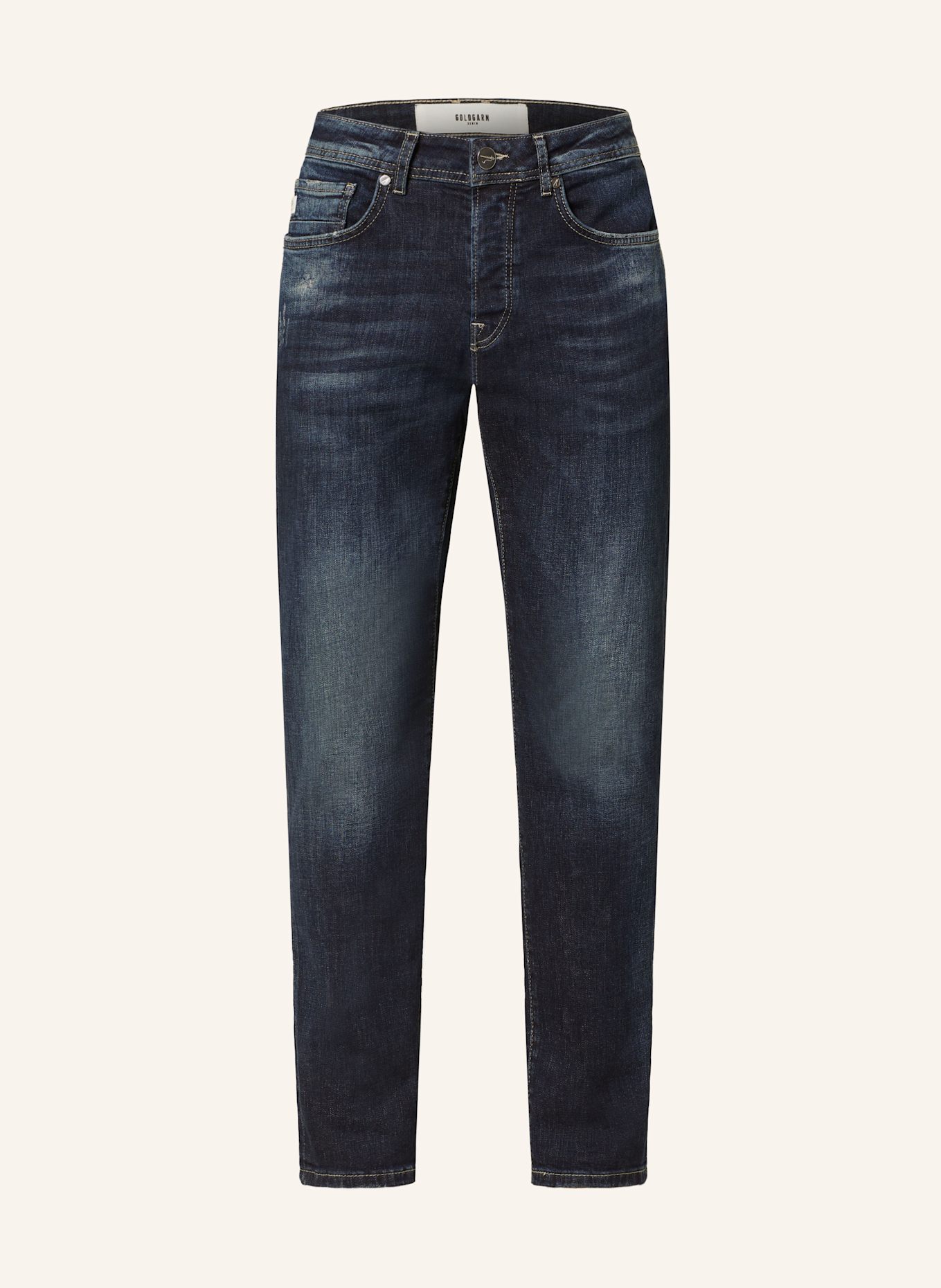 

Джинсы u2 зауженные Goldgarn Denim, синий