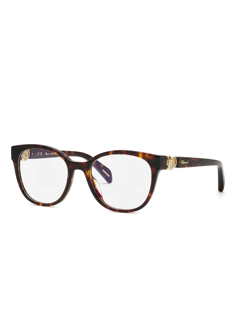 

Очки в черепаховой оправе Chopard, коричневый