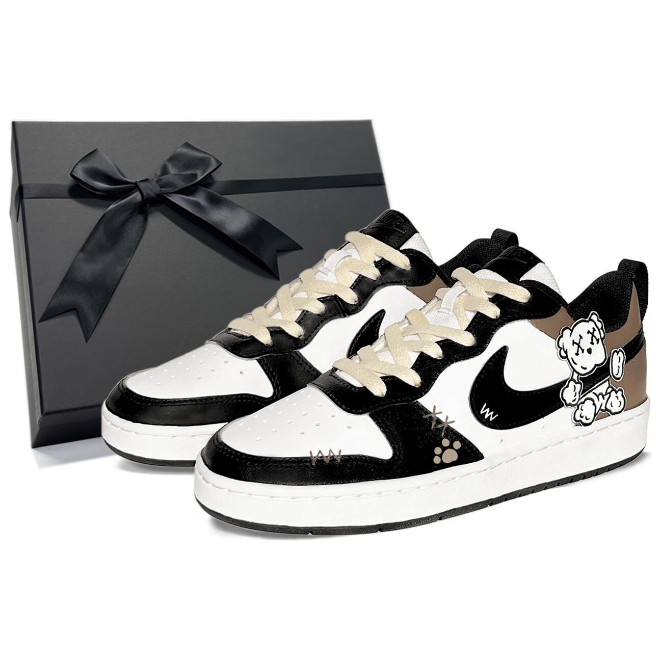 

Женские кроссовки для скейтбординга Nike Court Borough Low, Dark Brown