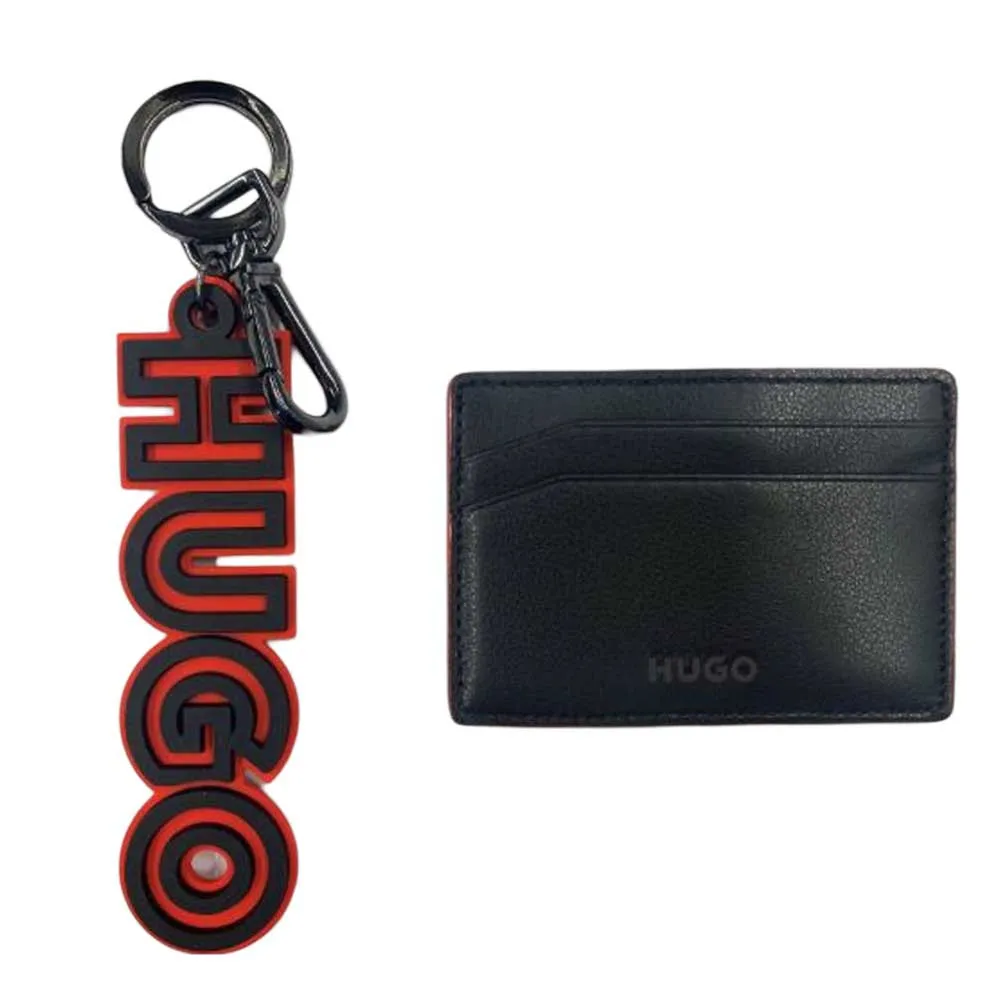 

Кошелек HUGO Set GB Rubber 10264012, черный
