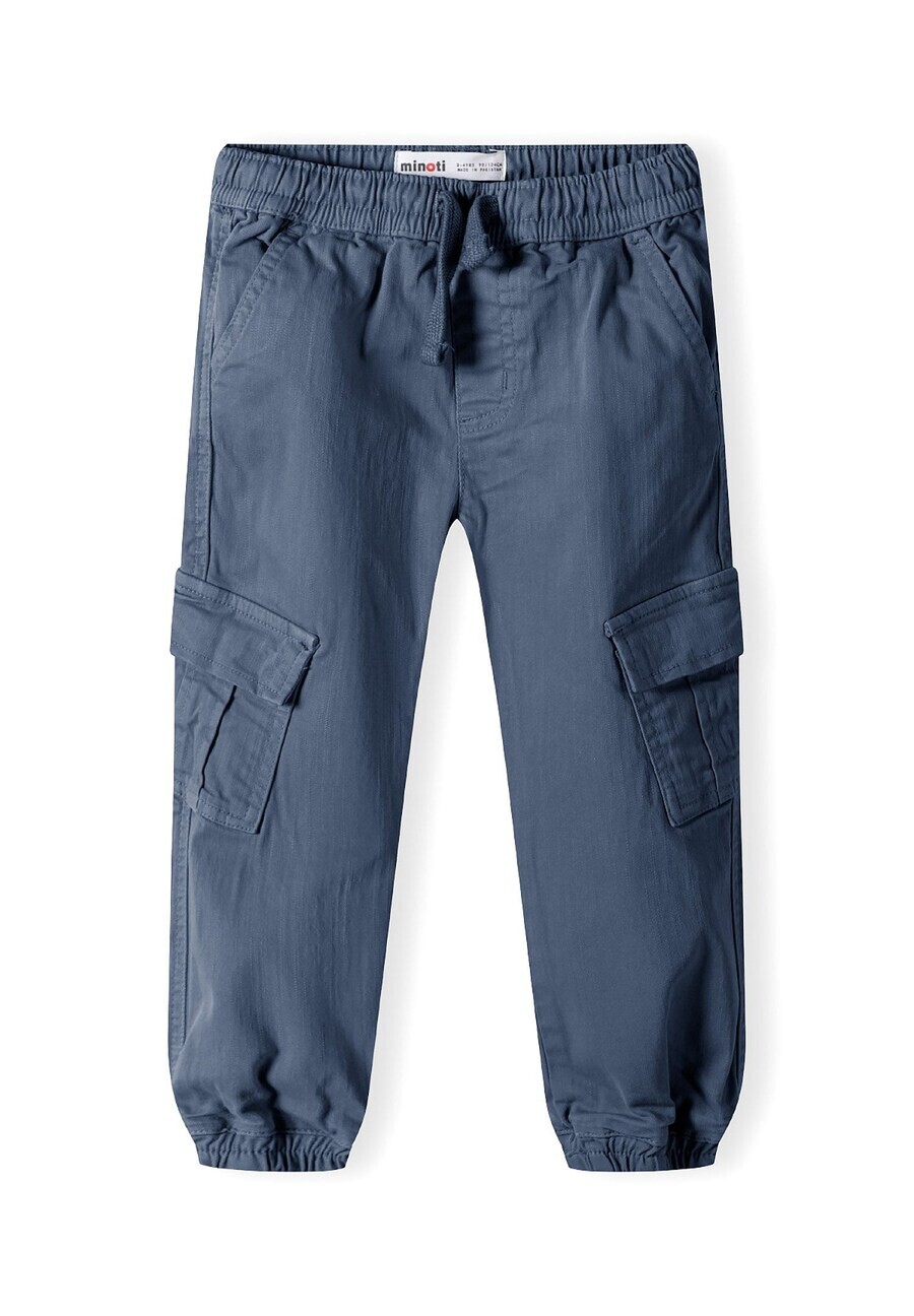 

Тканевые брюки MINOTI Tapered Pants, пыльно-голубой