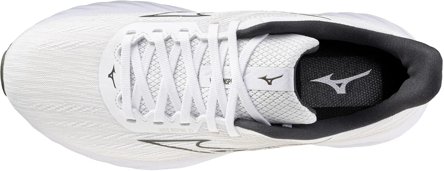 Мужские беговые кроссовки Mizuno Wave Inspire 21, White Grape Leaf — фото 4