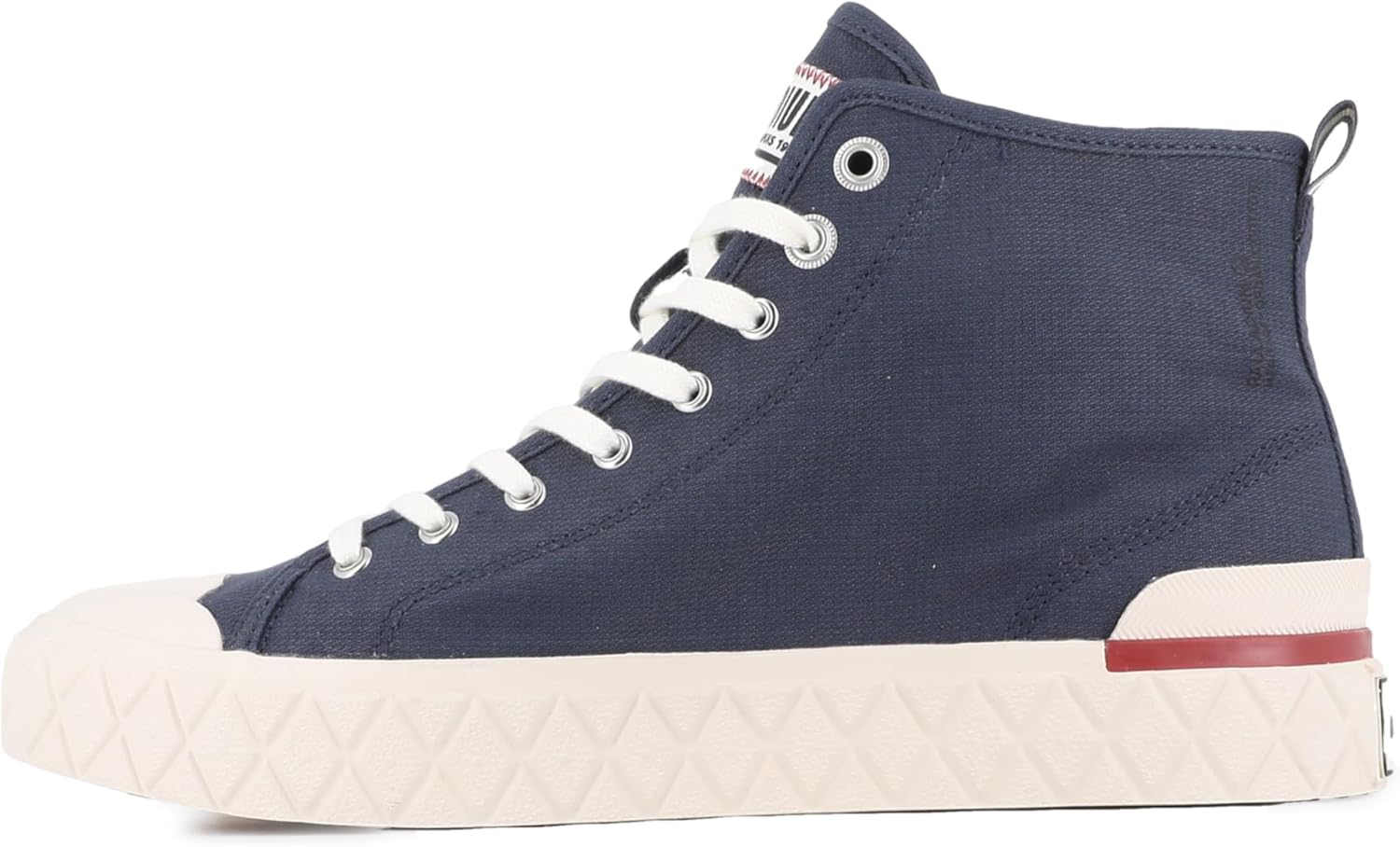 Кроссовки Palladium Unisex Palla Ace Mid из органического канваса на шнуровке, синий — фото 4