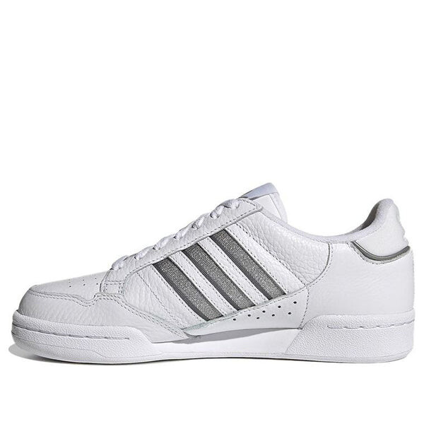 Кроссовки континентальные 80 полосок Adidas, белый