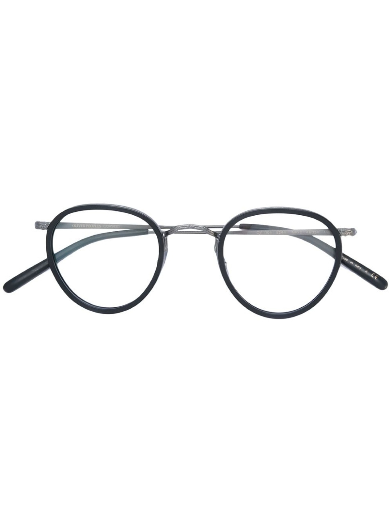 

Oliver Peoples очки в круглой оправе, черный