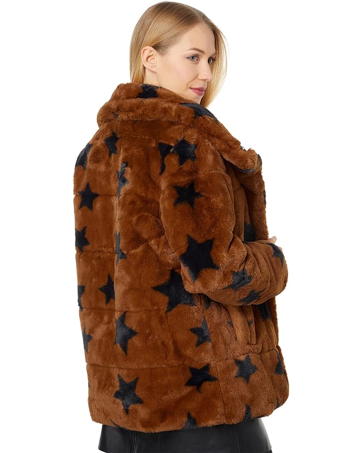 

Пуховик NVLT Short Pile Faux Fur Polyfill Puffer, цвет Cognac