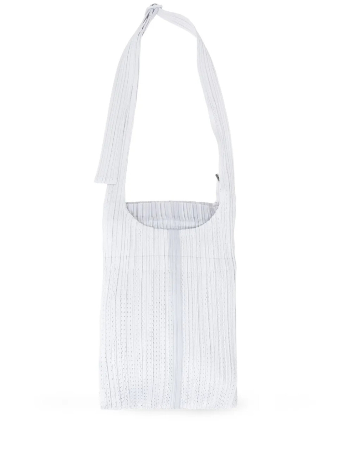 

Pleats Please Issey Miyake плиссированная сумка-тоут, белый