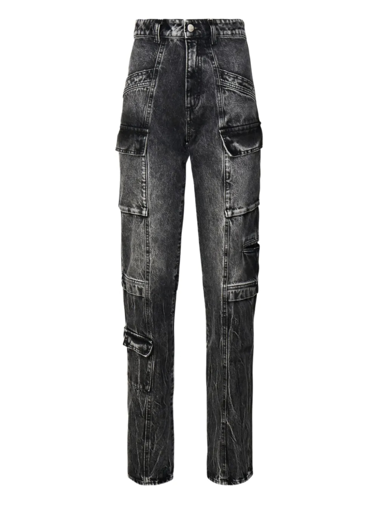 

Джинсы ICON DENIM с карманами-карго, серый