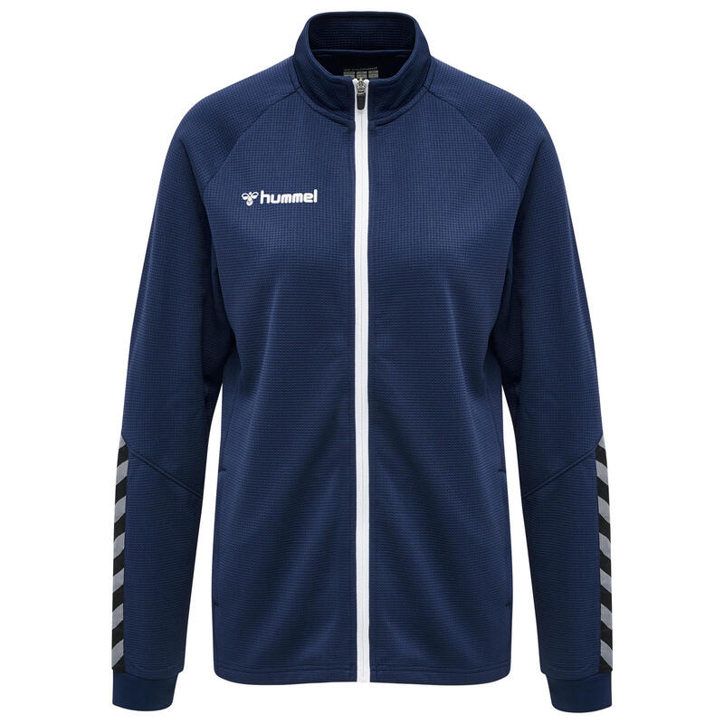 

Hmlauthentic Zip Jacket женская мультиспортивная куртка HUMMEL, цвет blau