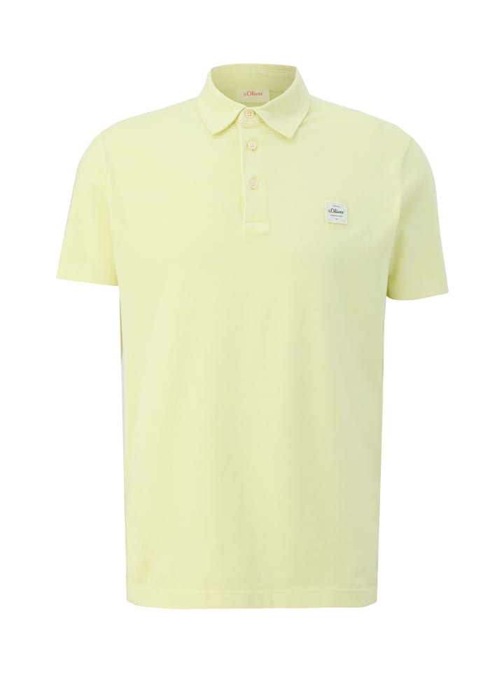

s.Oliver Рубашка поло 7015_лаймово-зеленого цвета, Зеленый, s.Oliver Рубашка поло 7015_лаймово-зеленого цвета
