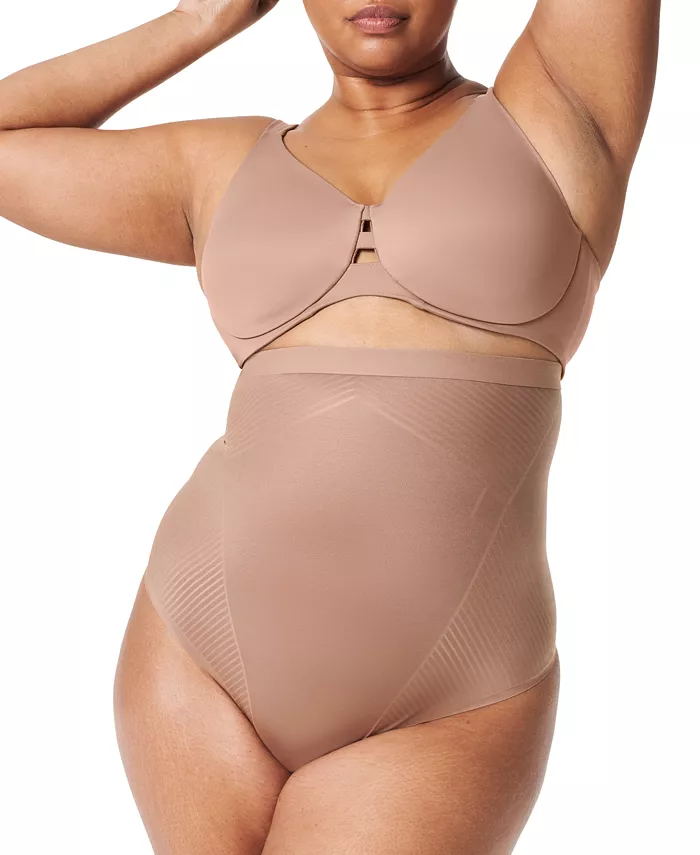 

Женское утягивающее нижнее белье Thinstincts с высокой талией 10401R SPANX, коричневый
