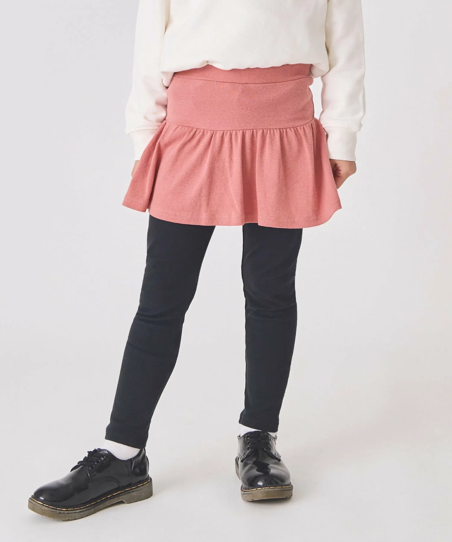 Юбка Эластичные юбки (со сборками) Ever Closet, Apricot Pink B