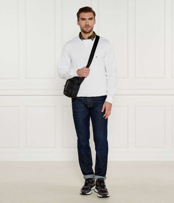 Толстовка классическая Tommy Hilfiger Regular Fit, белый — фото 2