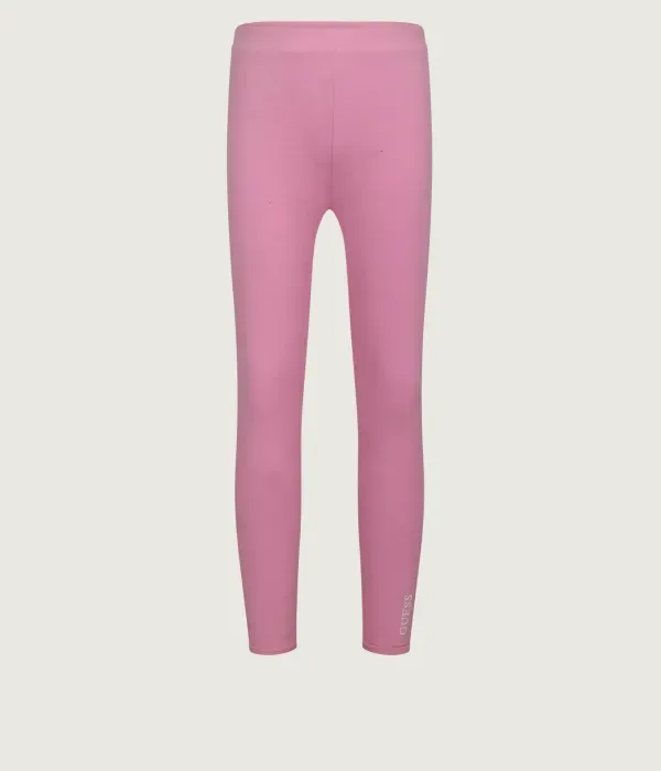 Двусторонние леггинсы slim fit Guess, пудрово-розовый — фото 4