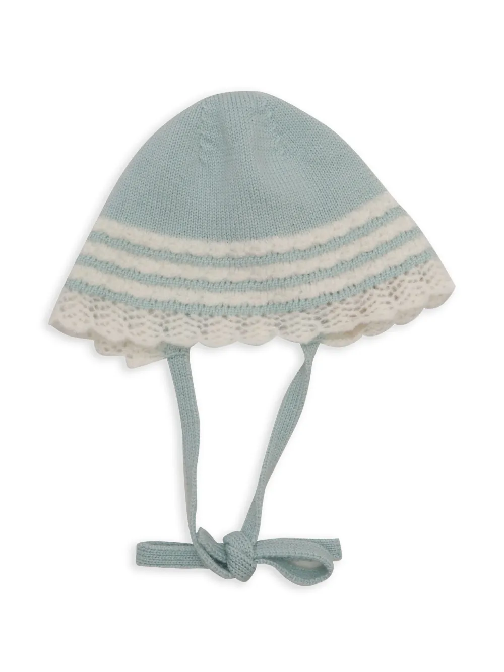 

Шерстяная шапка с кружевом Paz Rodriguez, синий