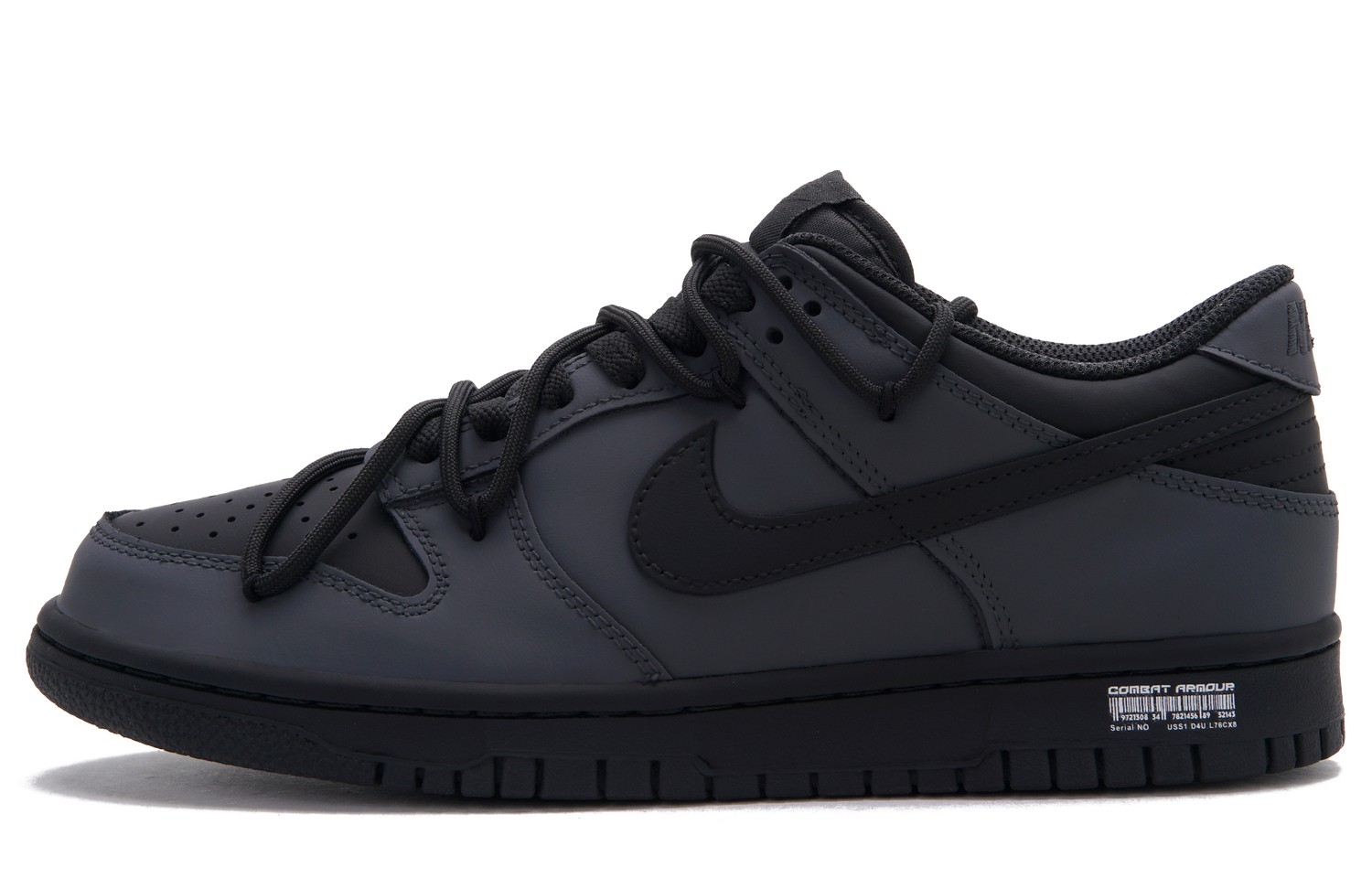 

Nike Dunk Surprise Attack устойчивые к истиранию низкие кроссовки для скейтбординга Unisex Black Gray